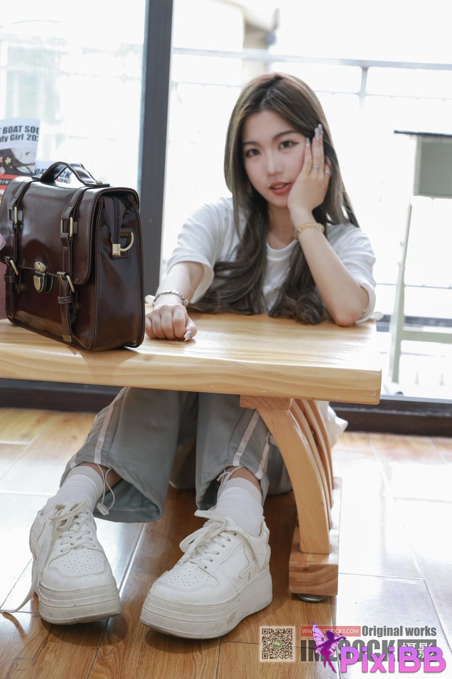 MZSOCK Love beautiful feet No.349 Zihan PixiBB.COM 015