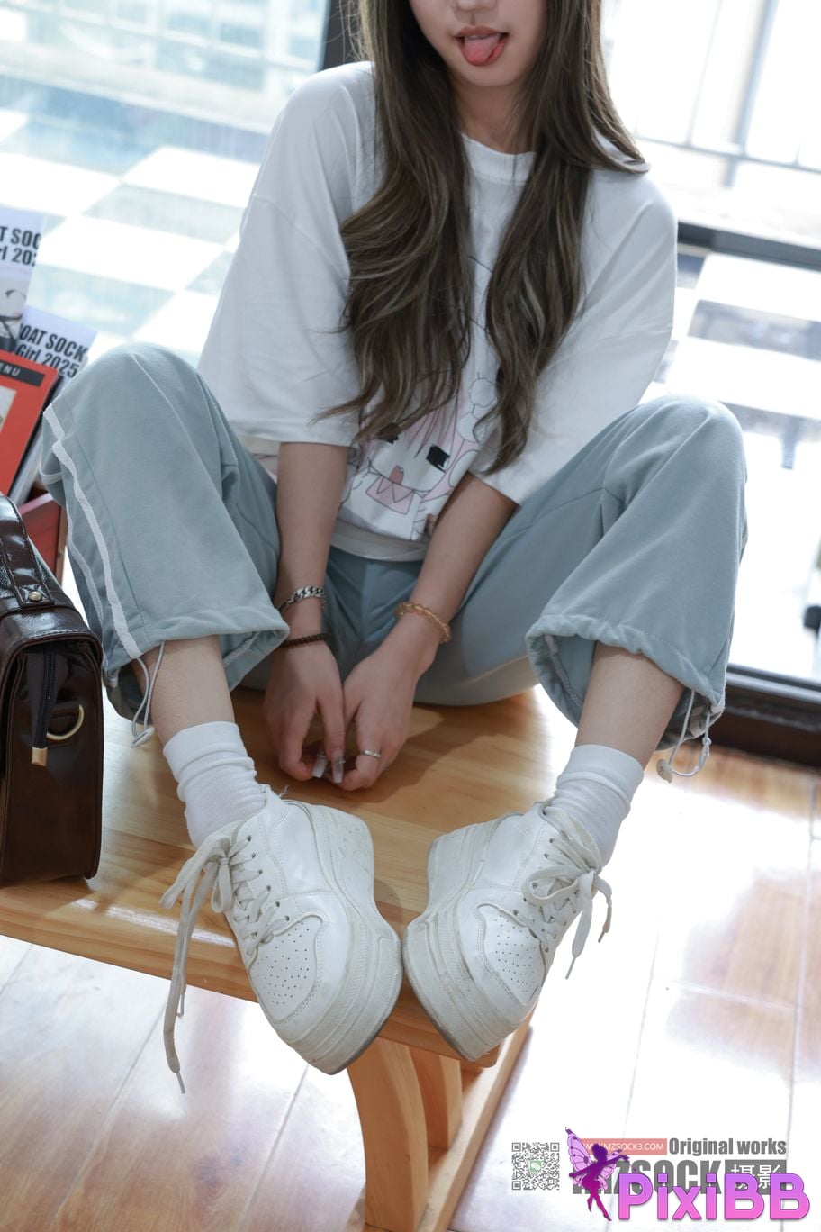 MZSOCK Love beautiful feet No.349 Zihan PixiBB.COM 018