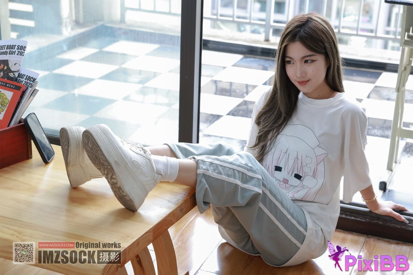 MZSOCK Love beautiful feet No.349 Zihan PixiBB.COM 023