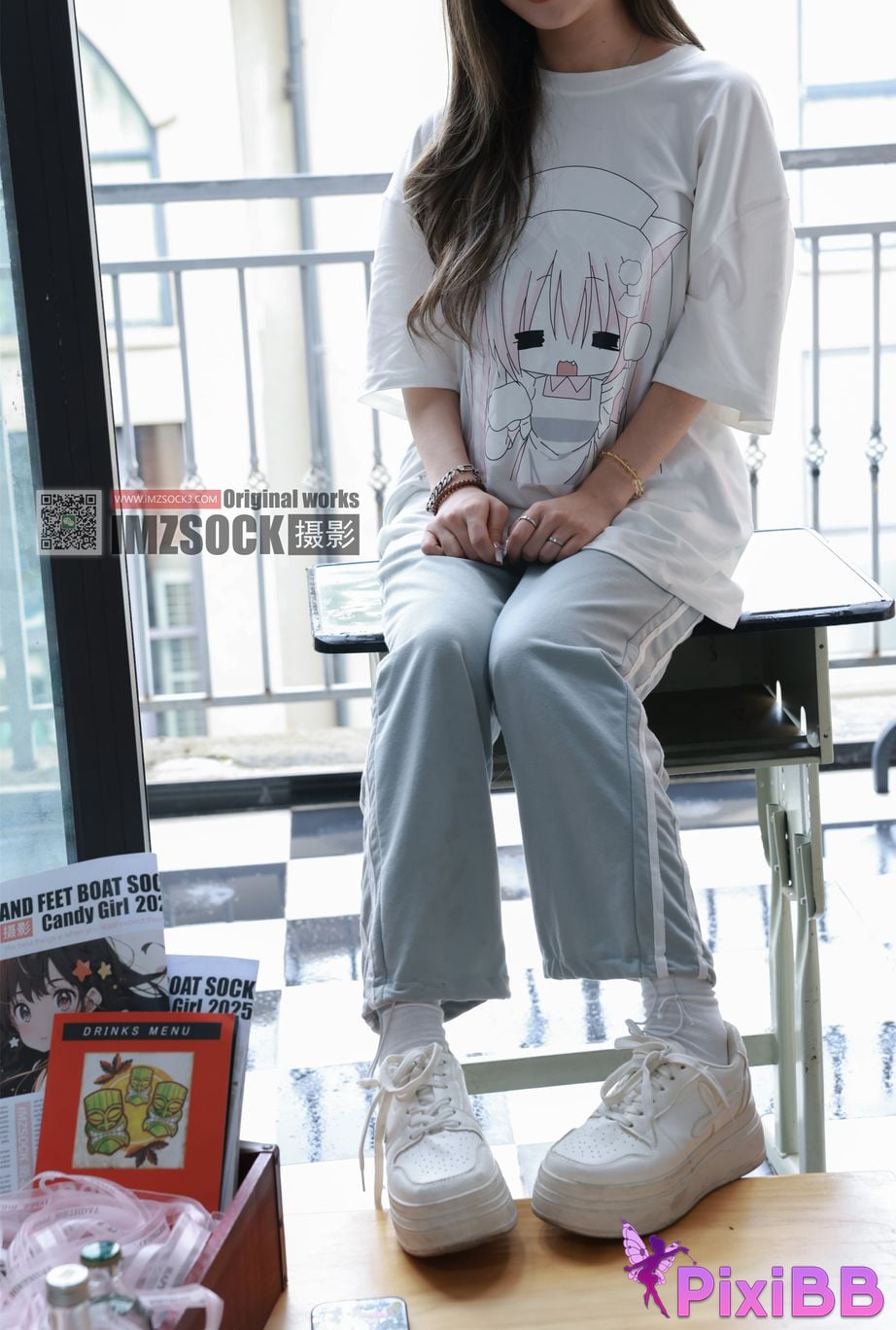 MZSOCK Love beautiful feet No.349 Zihan PixiBB.COM 024