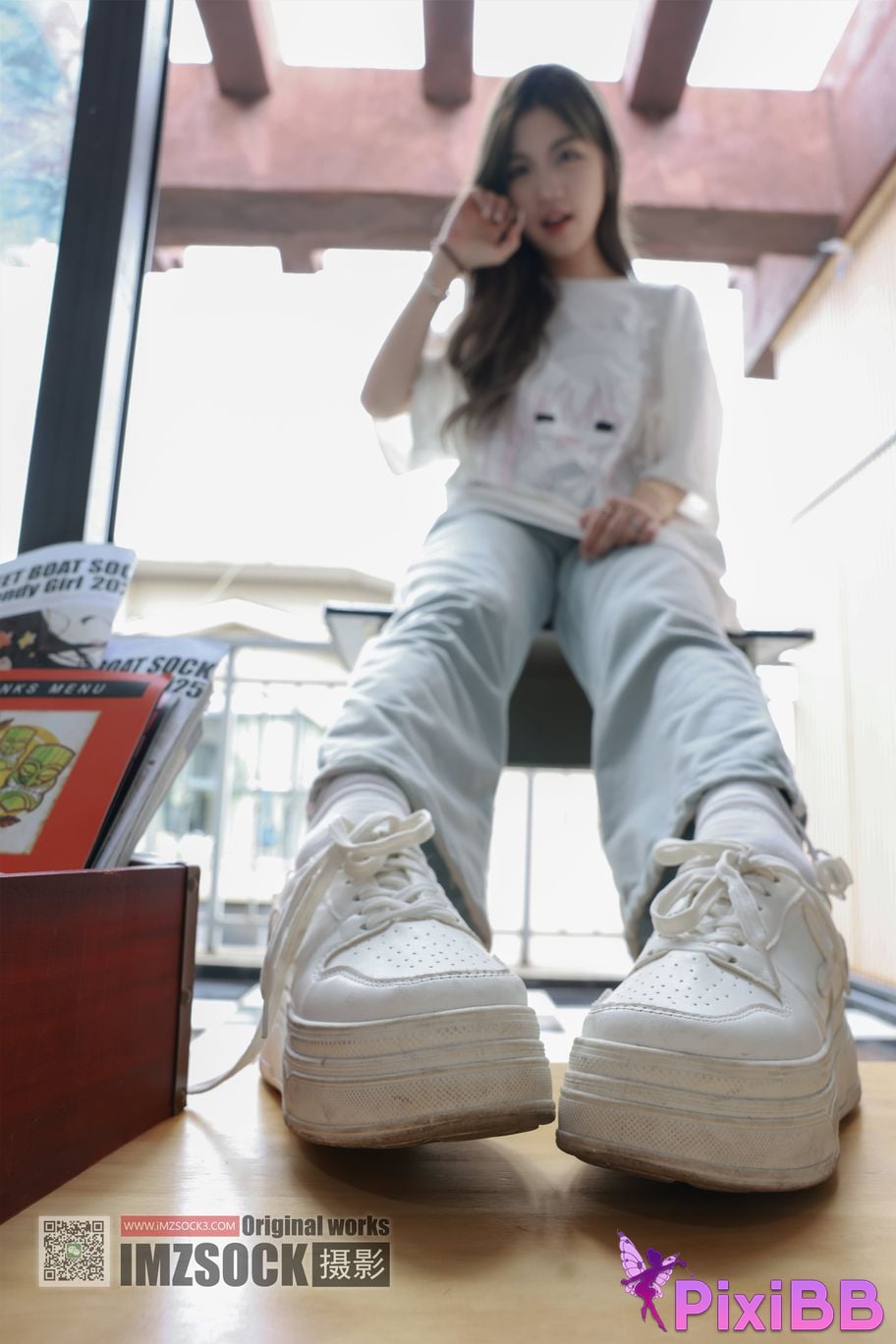 MZSOCK Love beautiful feet No.349 Zihan PixiBB.COM 025