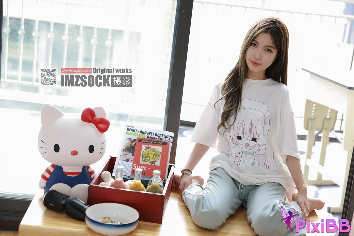 MZSOCK Love beautiful feet No.349 Zihan PixiBB.COM 098