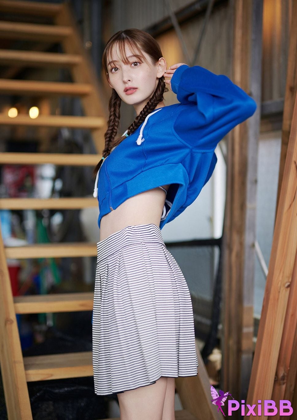 Japanese Idol Cecile Nana Cecil Digital only photo collection 20 year old prologue Wani Books digital book PixiBB.COM 043