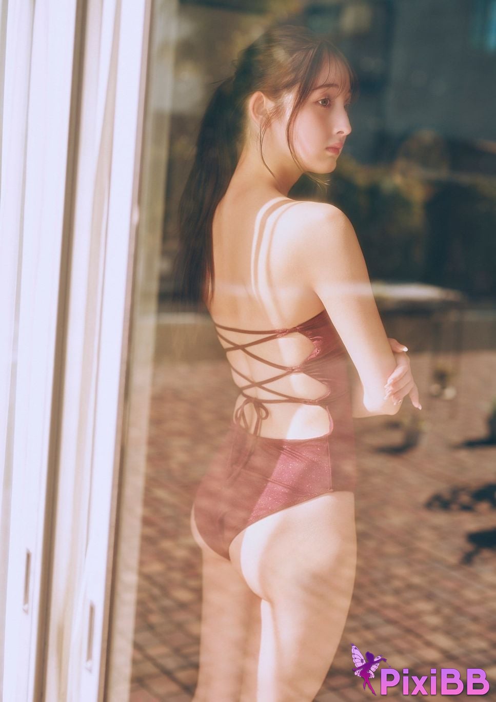 Japanese Idol Cecile Nana Cecil BUBKA digital photo book winter heroine PixiBB.COM 045