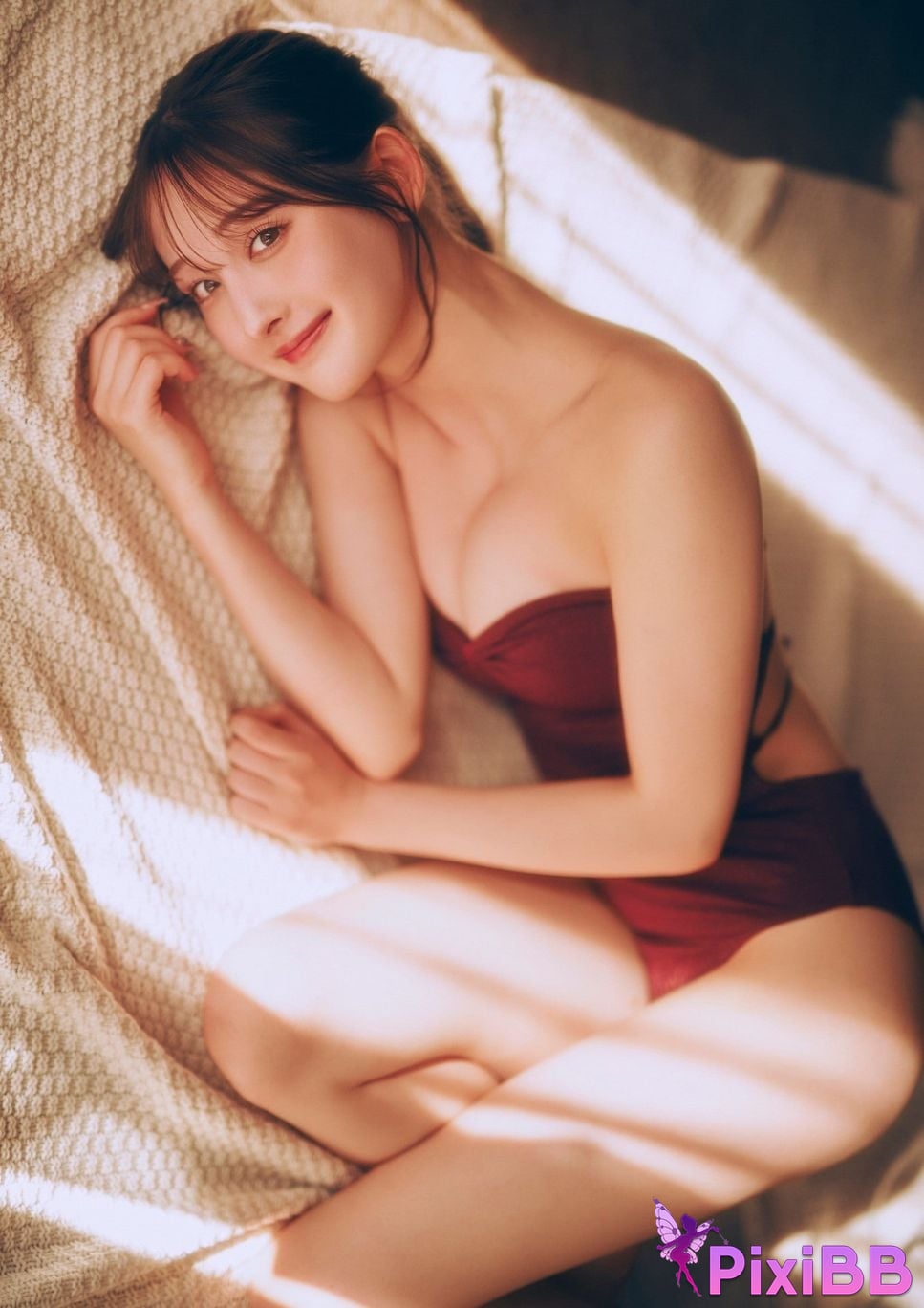 Japanese Idol Cecile Nana Cecil BUBKA digital photo book winter heroine PixiBB.COM 055