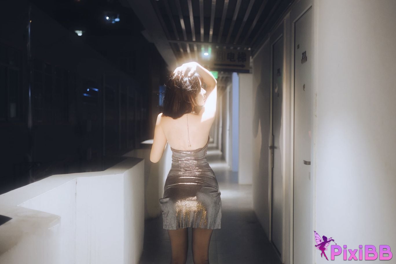 Cosplayer Tina Very evil night dress PixiBB.COM 008