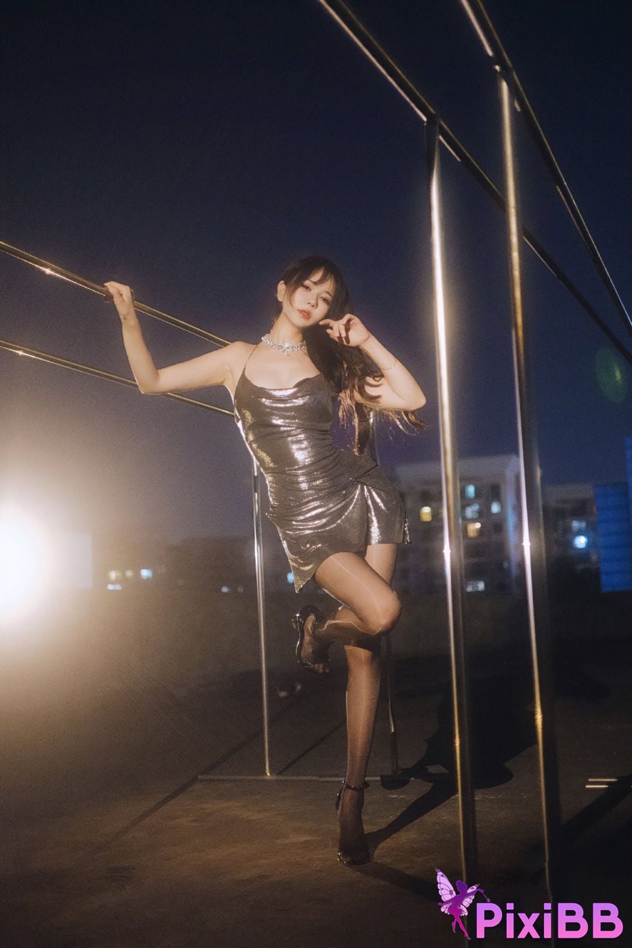 Cosplayer Tina Very evil night dress PixiBB.COM 025