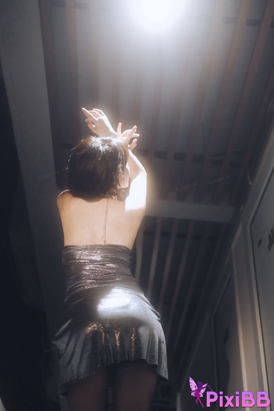 Cosplayer Tina Very evil night dress PixiBB.COM 034