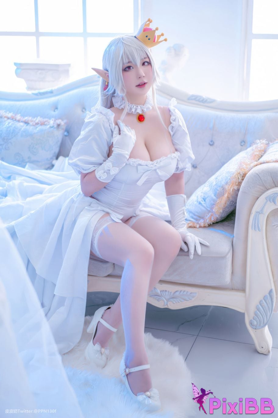 Cosplayer Pipi Nai is so cute Ghost Princess PixiBB.COM 001