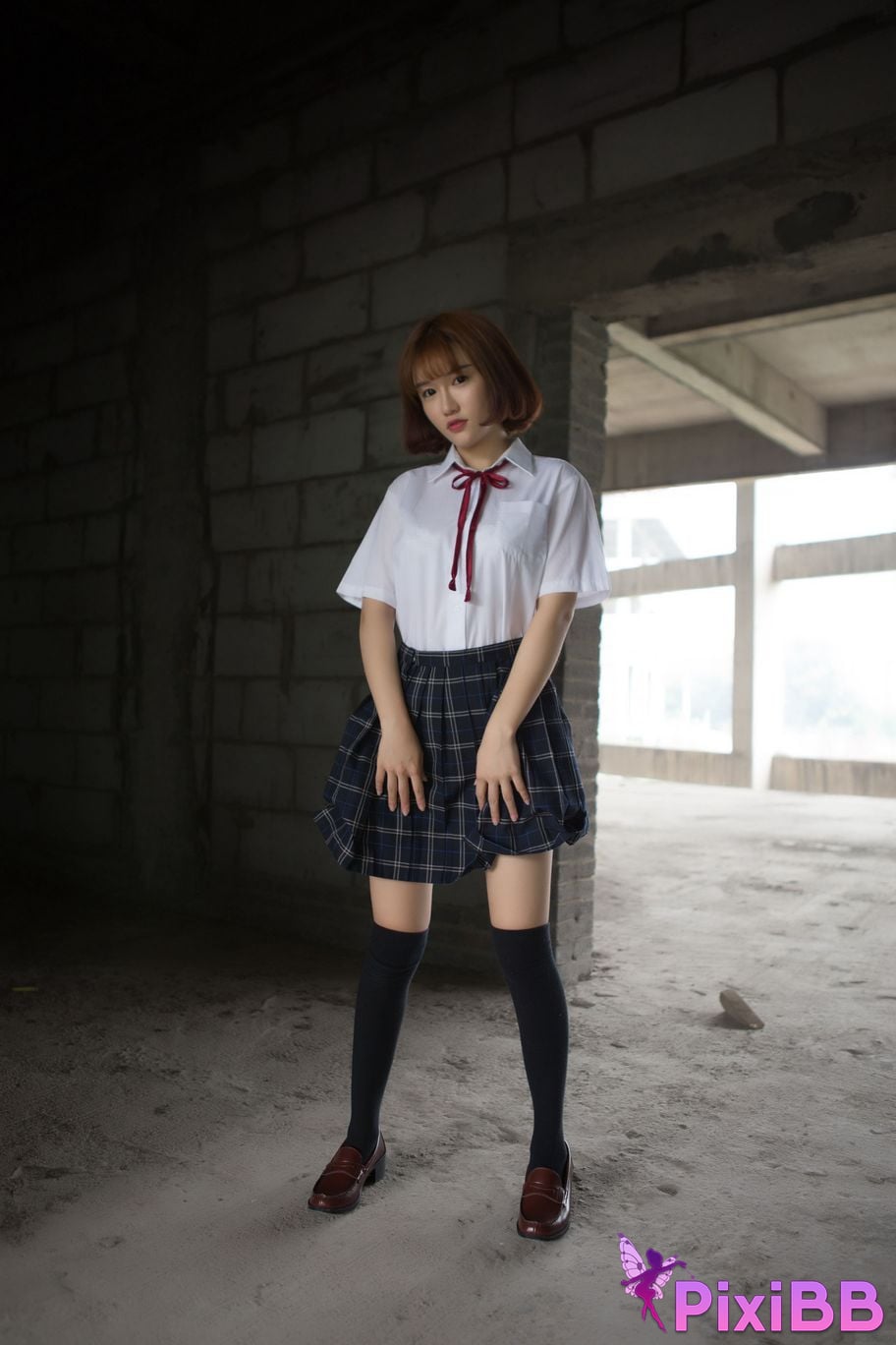 XR Uncensored K8 Tsundere and cute Vivian R18 XIUREN model Bound school girl PixiBB.COM 003