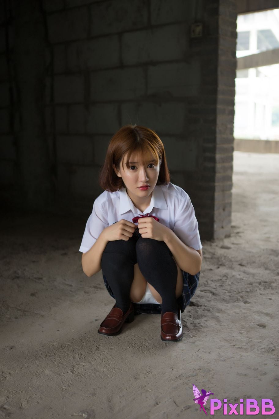 XR Uncensored K8 Tsundere and cute Vivian R18 XIUREN model Bound school girl PixiBB.COM 004