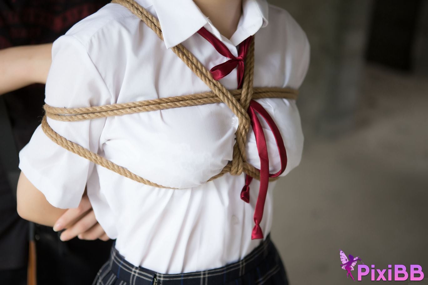 XR Uncensored K8 Tsundere and cute Vivian R18 XIUREN model Bound school girl PixiBB.COM 008