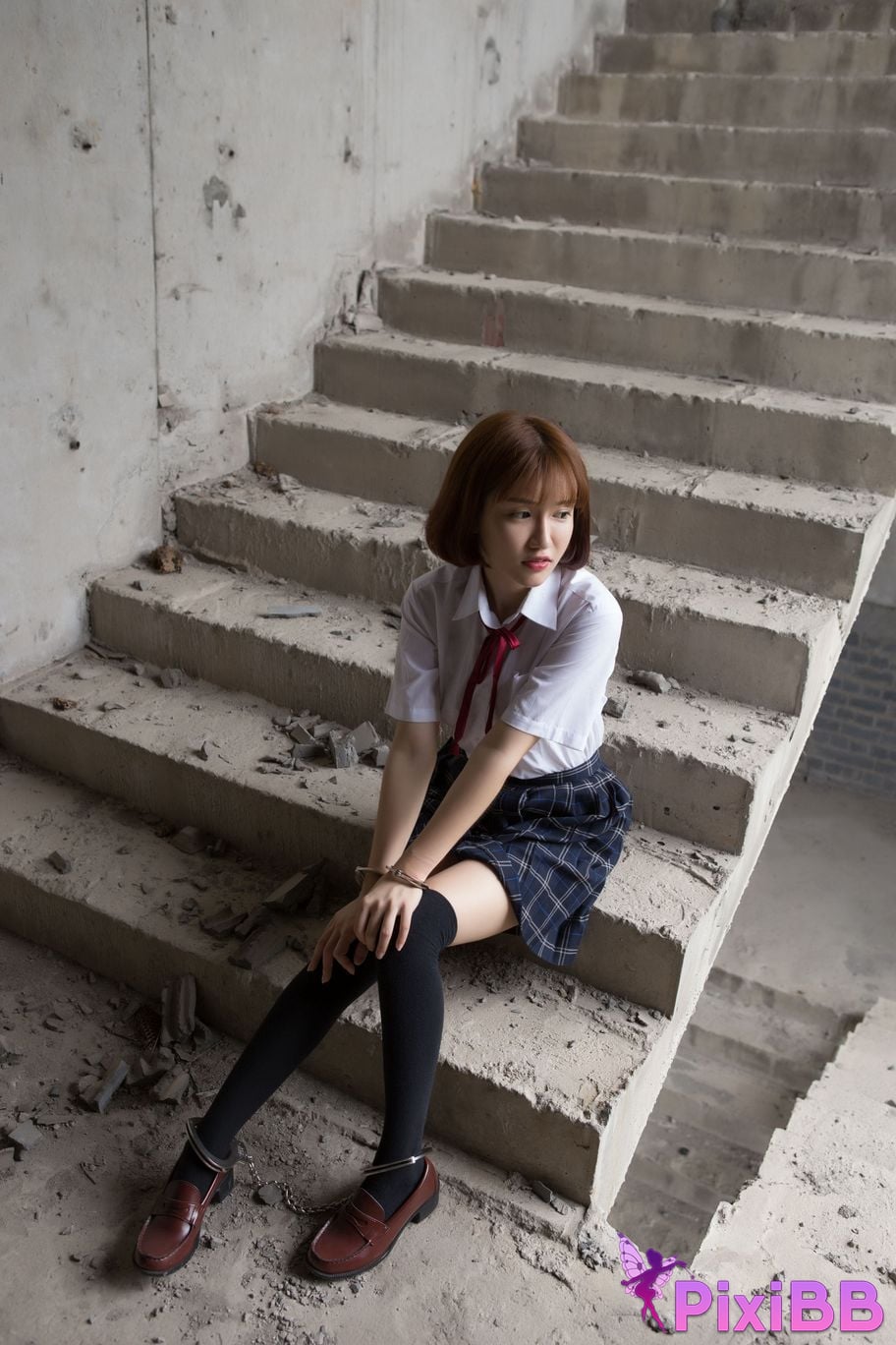 XR Uncensored K8 Tsundere and cute Vivian R18 XIUREN model Bound school girl PixiBB.COM 038