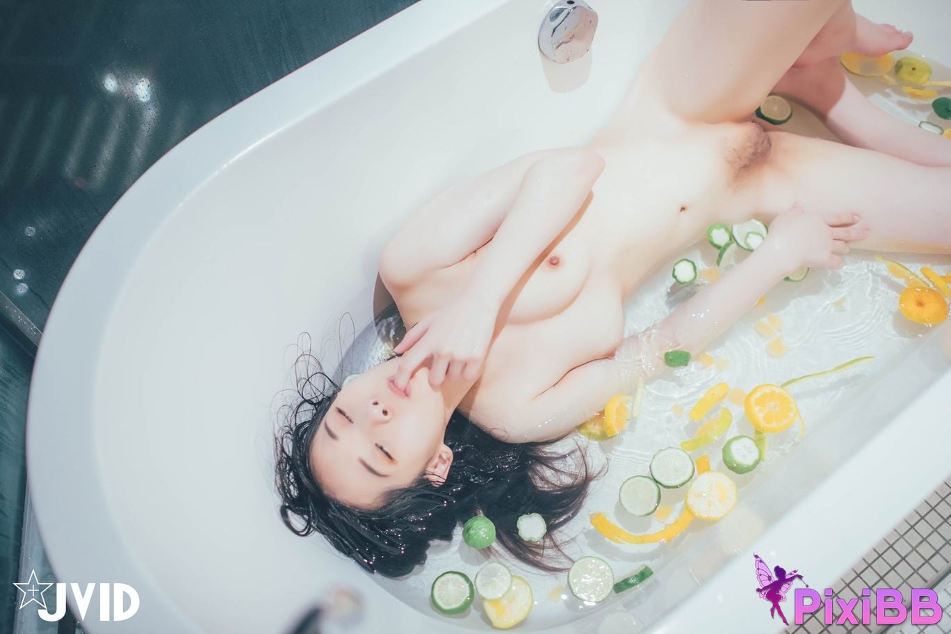 JVID Jamie Juice Ri Zu Nu You Le Qu Xie Mo Pen Zhang SEX Passionate cumshot PixiBB.COM 056