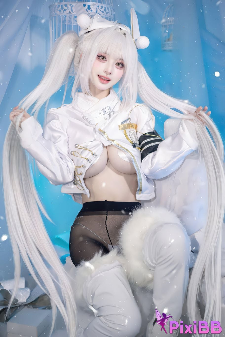Cosplayer Chong Tian Lin Hua Rinka azur lane brilliance PixiBB.COM 009