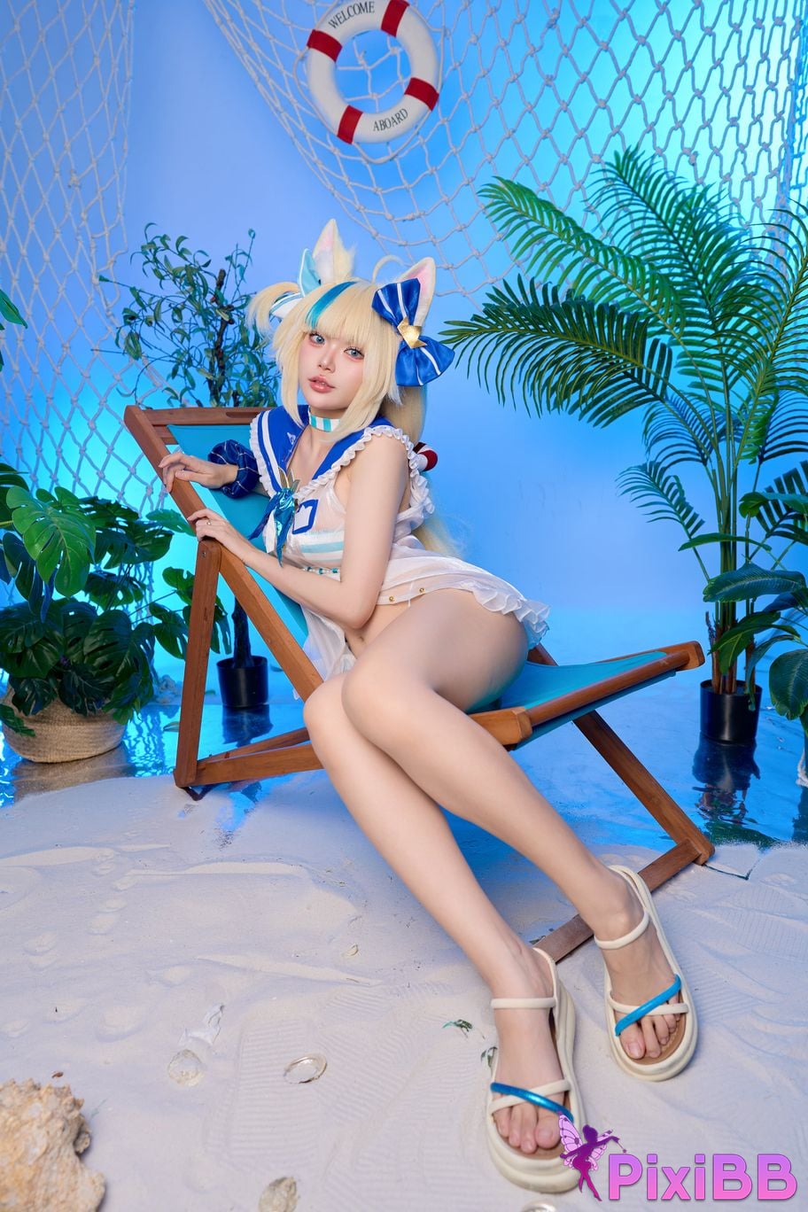 Cosplayer ZinieQ Sameko Saba PixiBB.COM 033