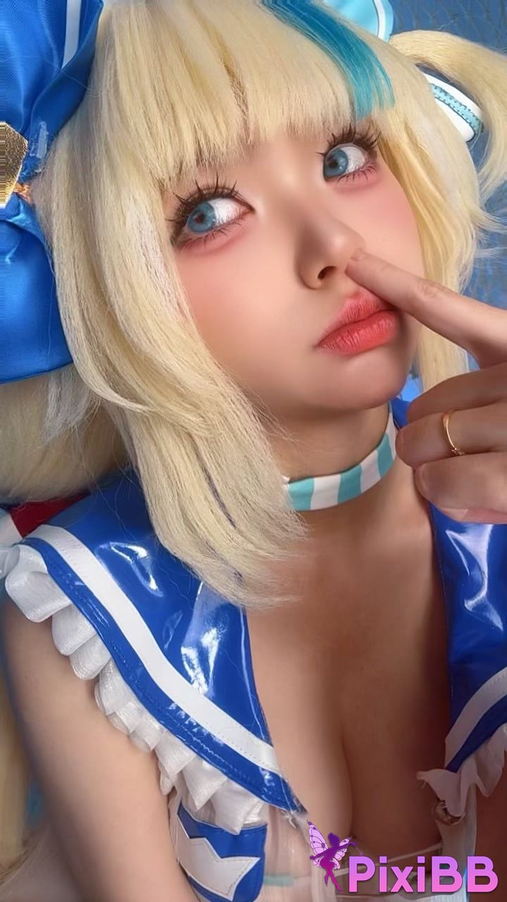 Cosplayer ZinieQ Sameko Saba PixiBB.COM 039