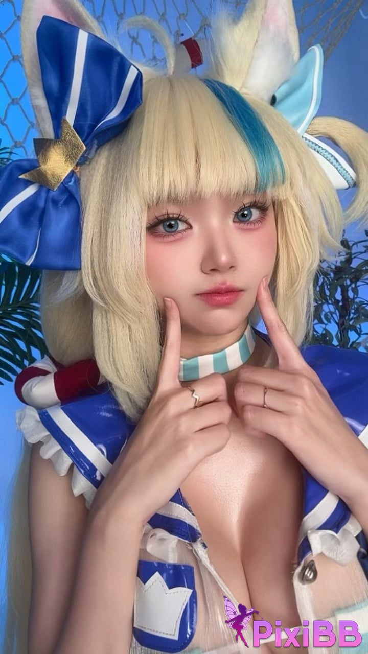 Cosplayer ZinieQ Sameko Saba PixiBB.COM 040