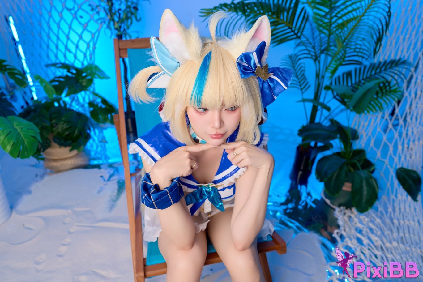 Cosplayer ZinieQ Sameko Saba PixiBB.COM 044