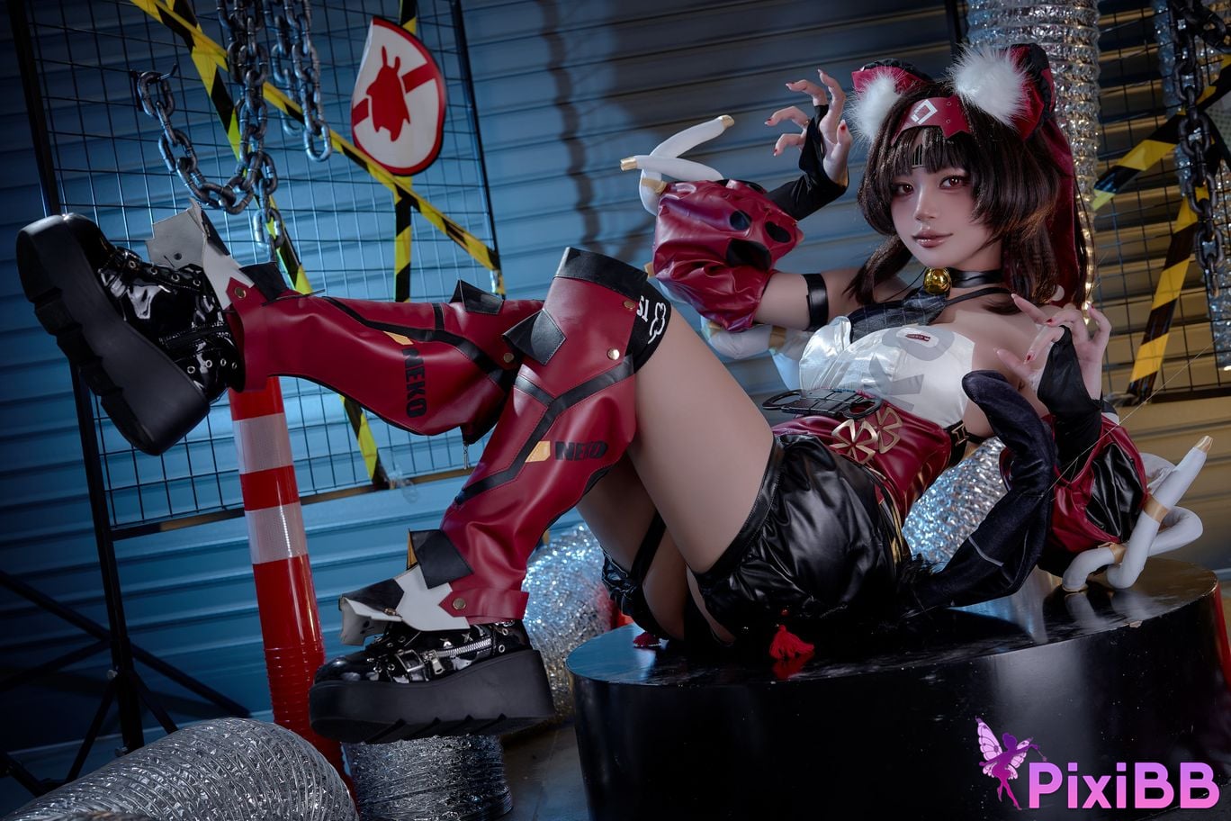Cosplayer ZinieQ Nekomata ZZZ PixiBB.COM 002