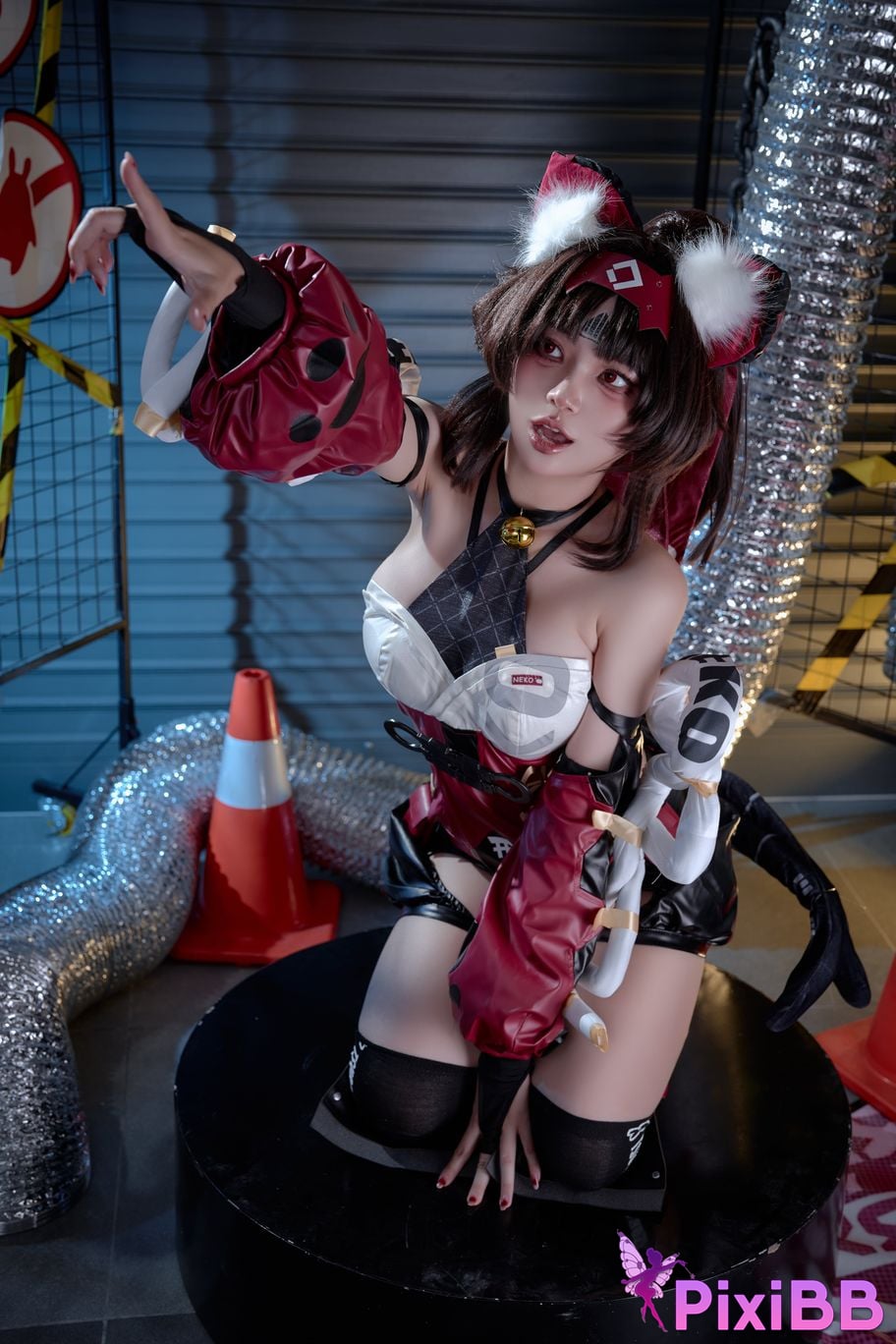 Cosplayer ZinieQ Nekomata ZZZ PixiBB.COM 004