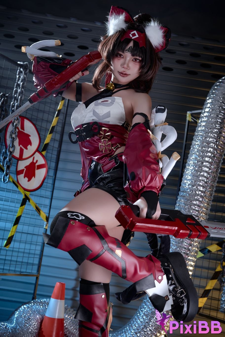 Cosplayer ZinieQ Nekomata ZZZ PixiBB.COM 023