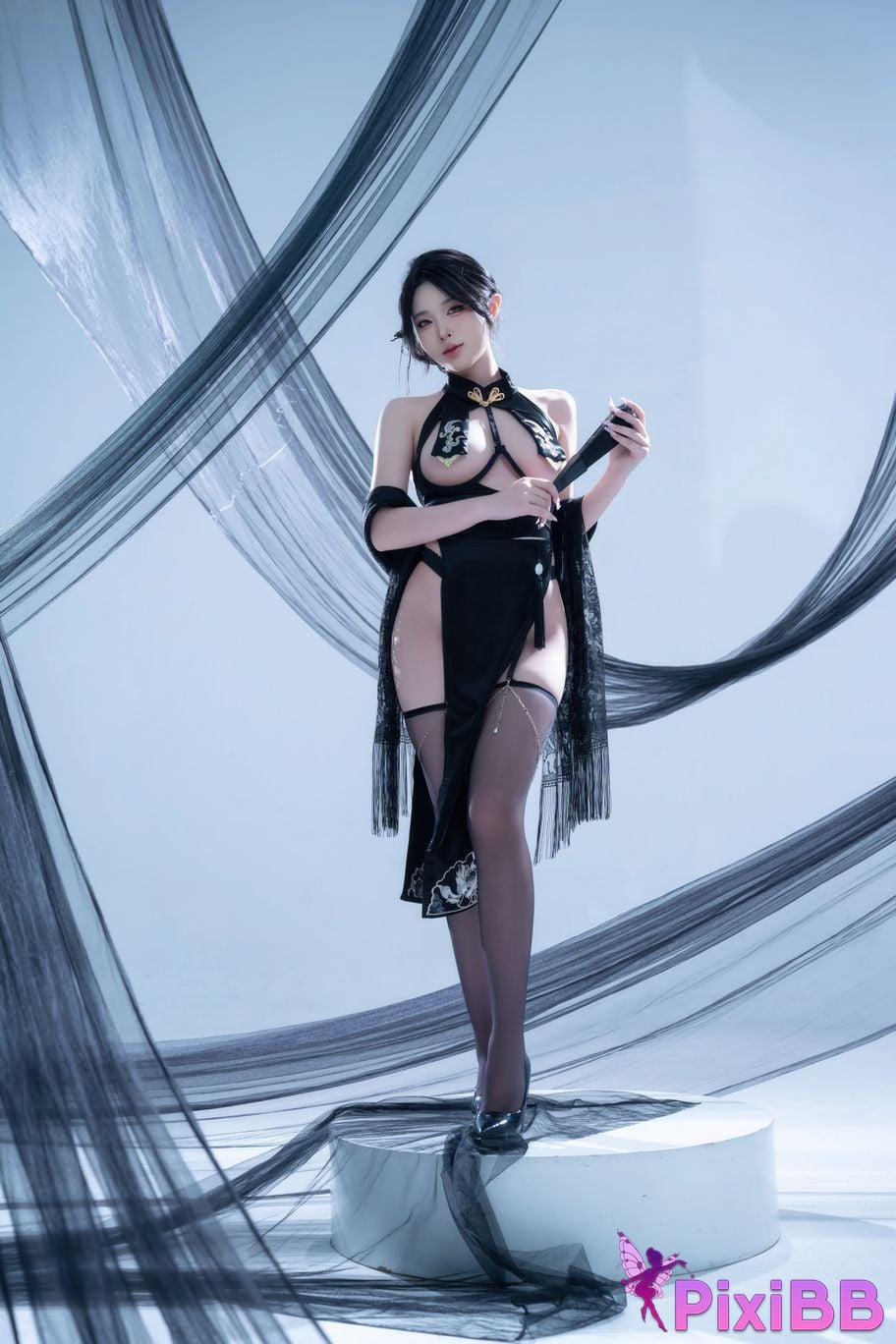 Cosplayer Yuno Shimizu night lotus PixiBB.COM 012