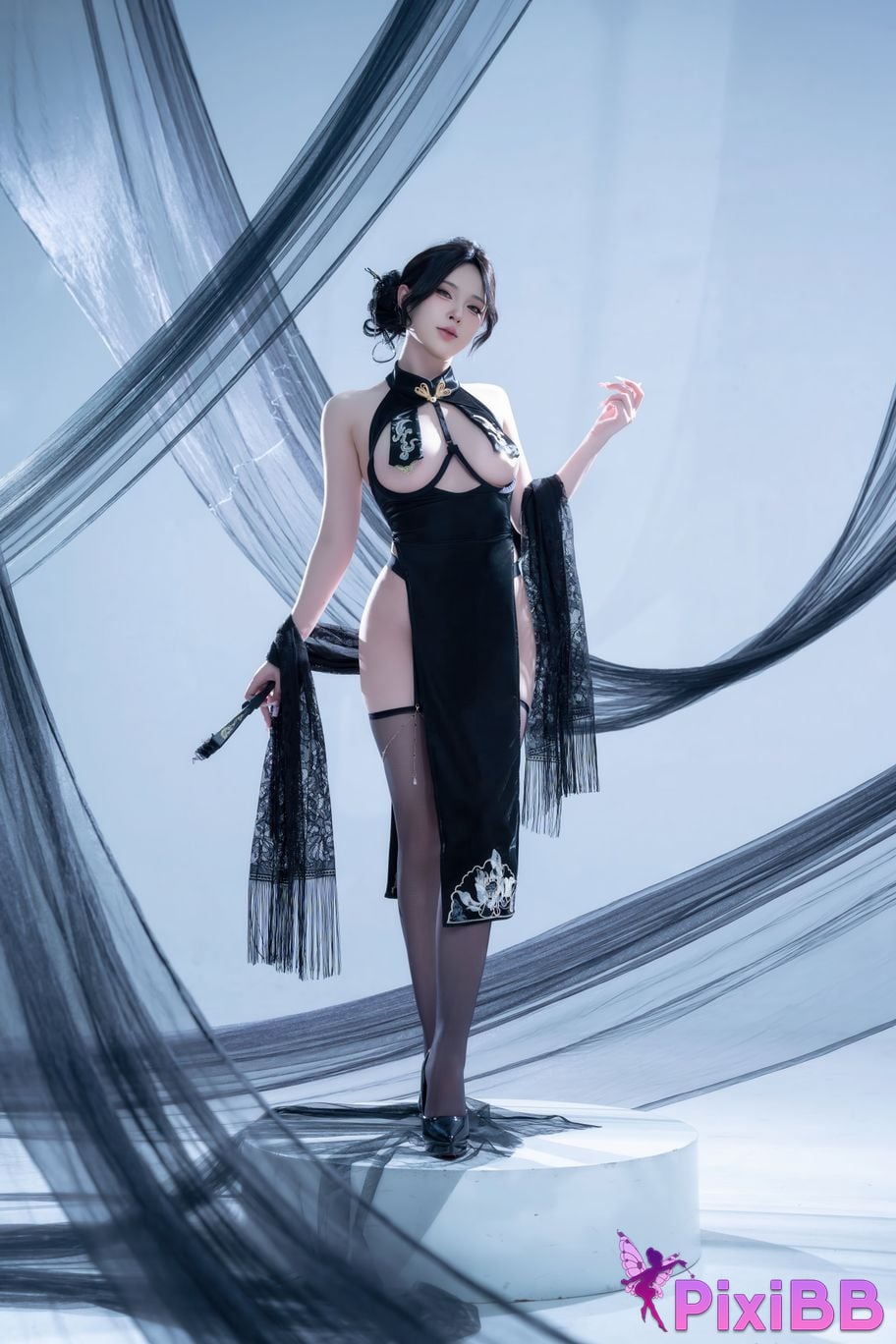 Cosplayer Yuno Shimizu night lotus PixiBB.COM 023