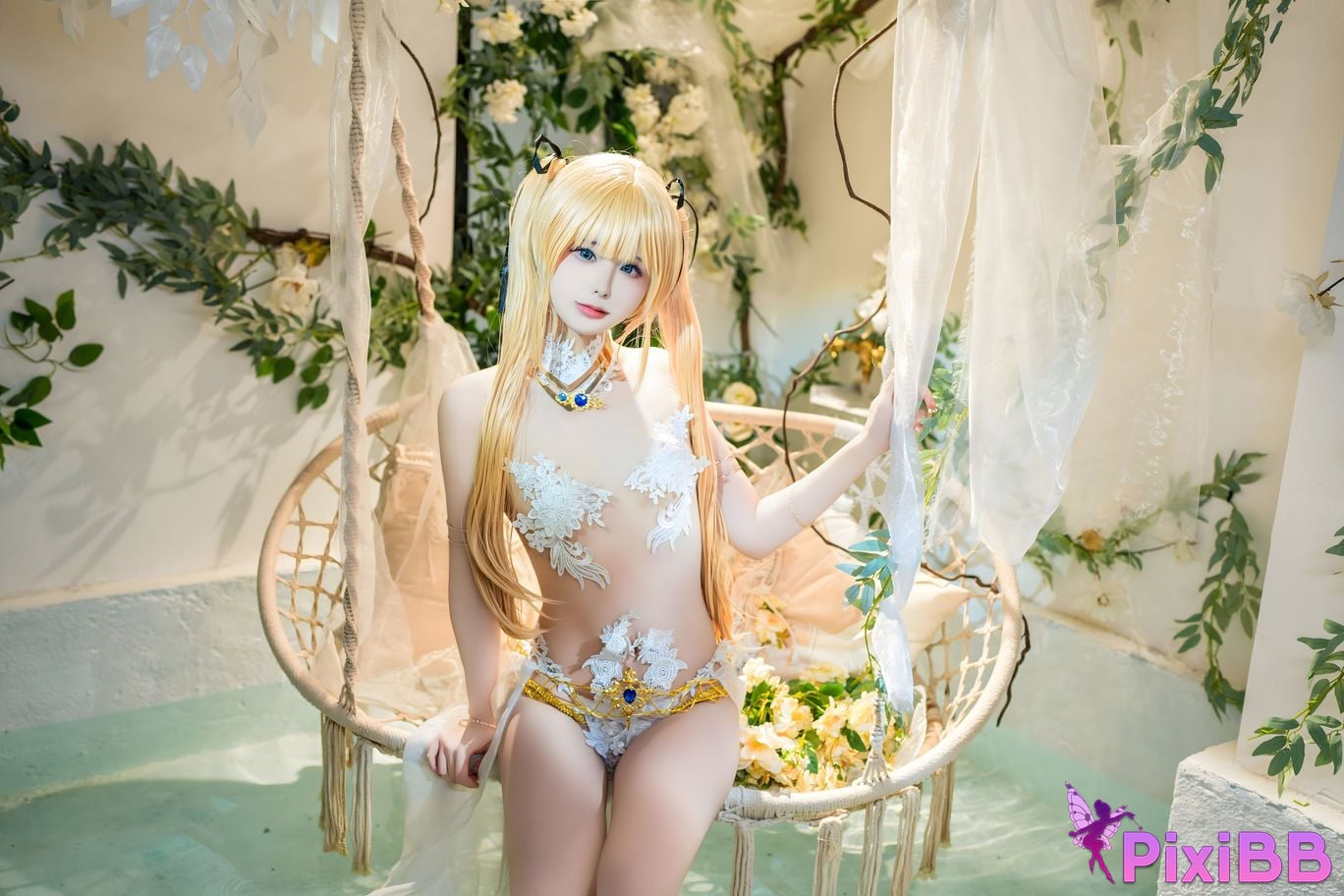 Cosplay Quanran is a little hungry Life or Death Mary Rose PixiBB.COM 001