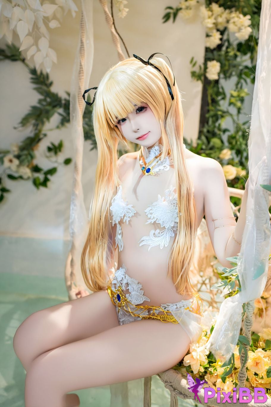 Cosplay Quanran is a little hungry Life or Death Mary Rose PixiBB.COM 002