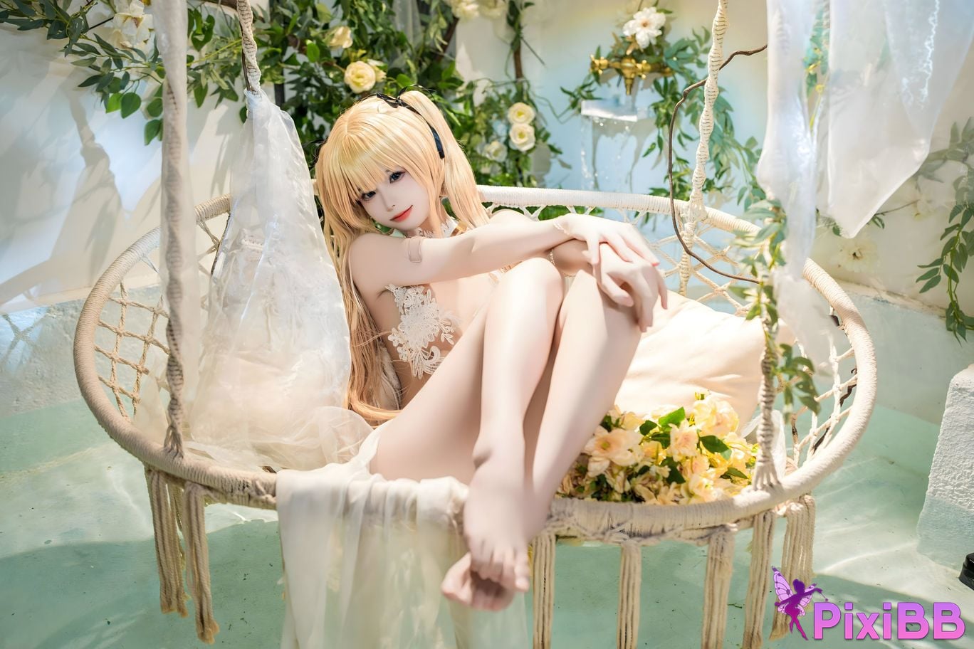 Cosplay Quanran is a little hungry Life or Death Mary Rose PixiBB.COM 003