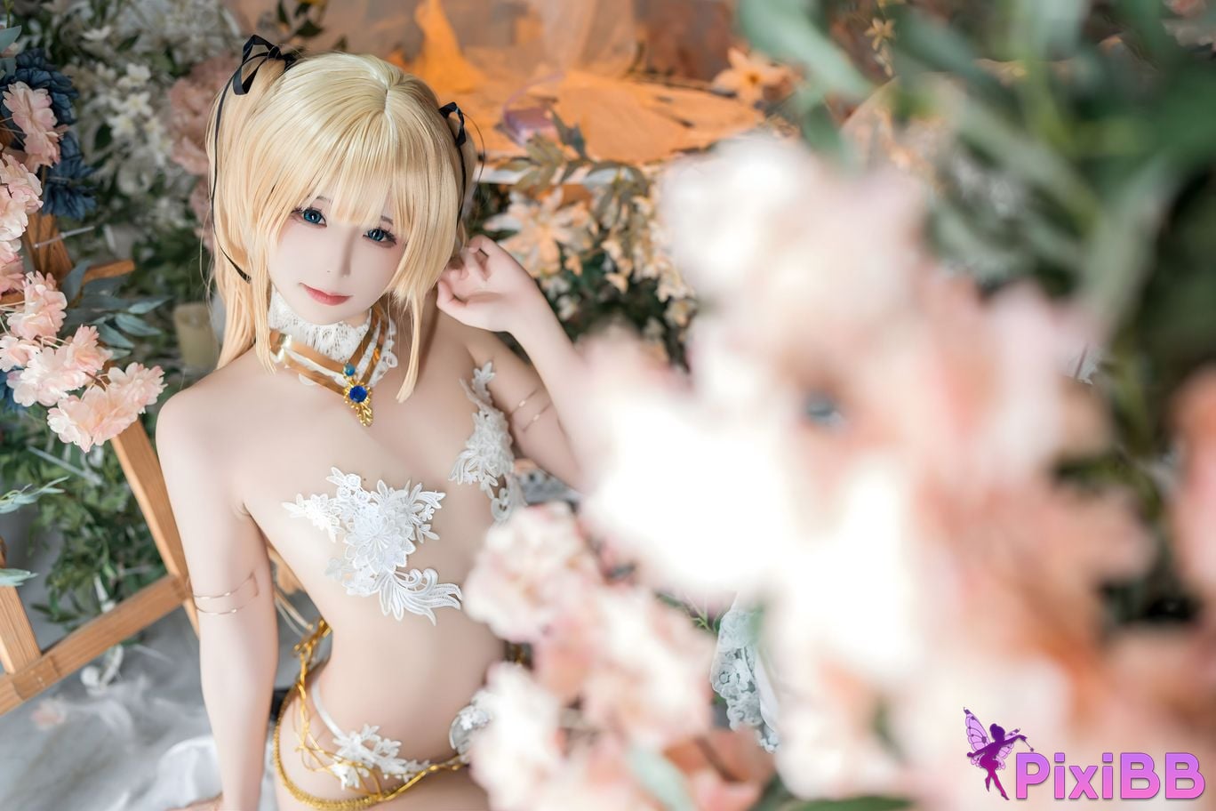 Cosplay Quanran is a little hungry Life or Death Mary Rose PixiBB.COM 022