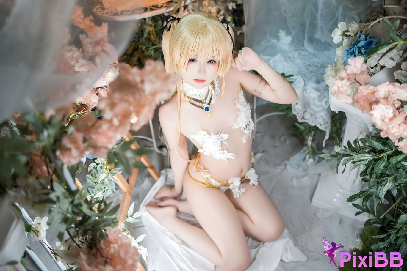 Cosplay Quanran is a little hungry Life or Death Mary Rose PixiBB.COM 023