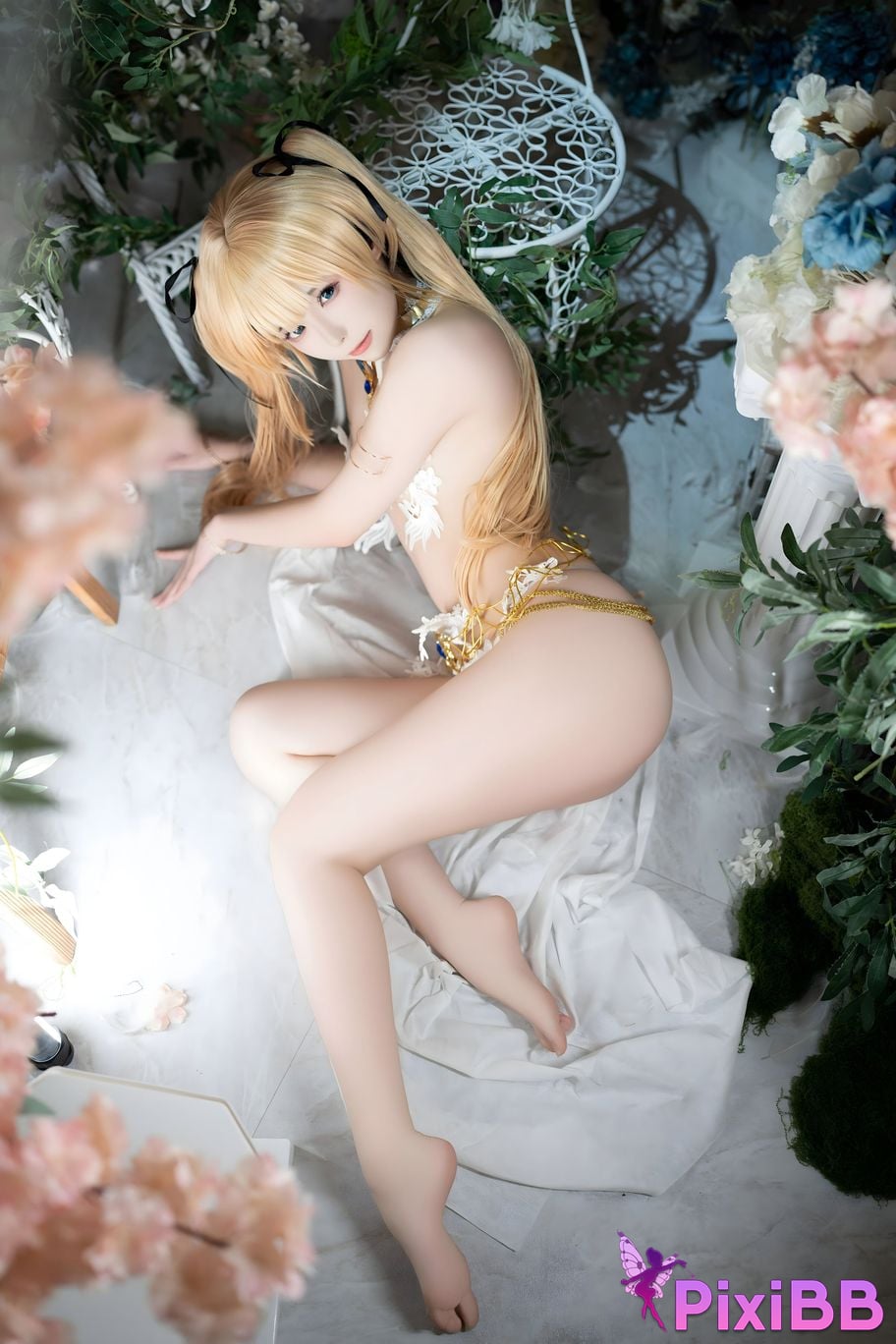 Cosplay Quanran is a little hungry Life or Death Mary Rose PixiBB.COM 029