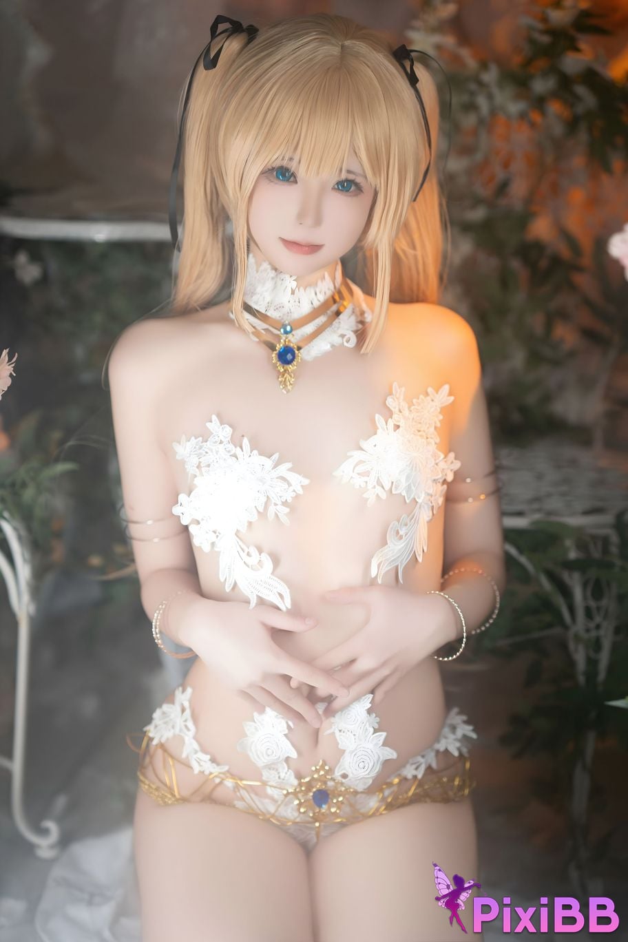 Cosplay Quanran is a little hungry Life or Death Mary Rose PixiBB.COM 038