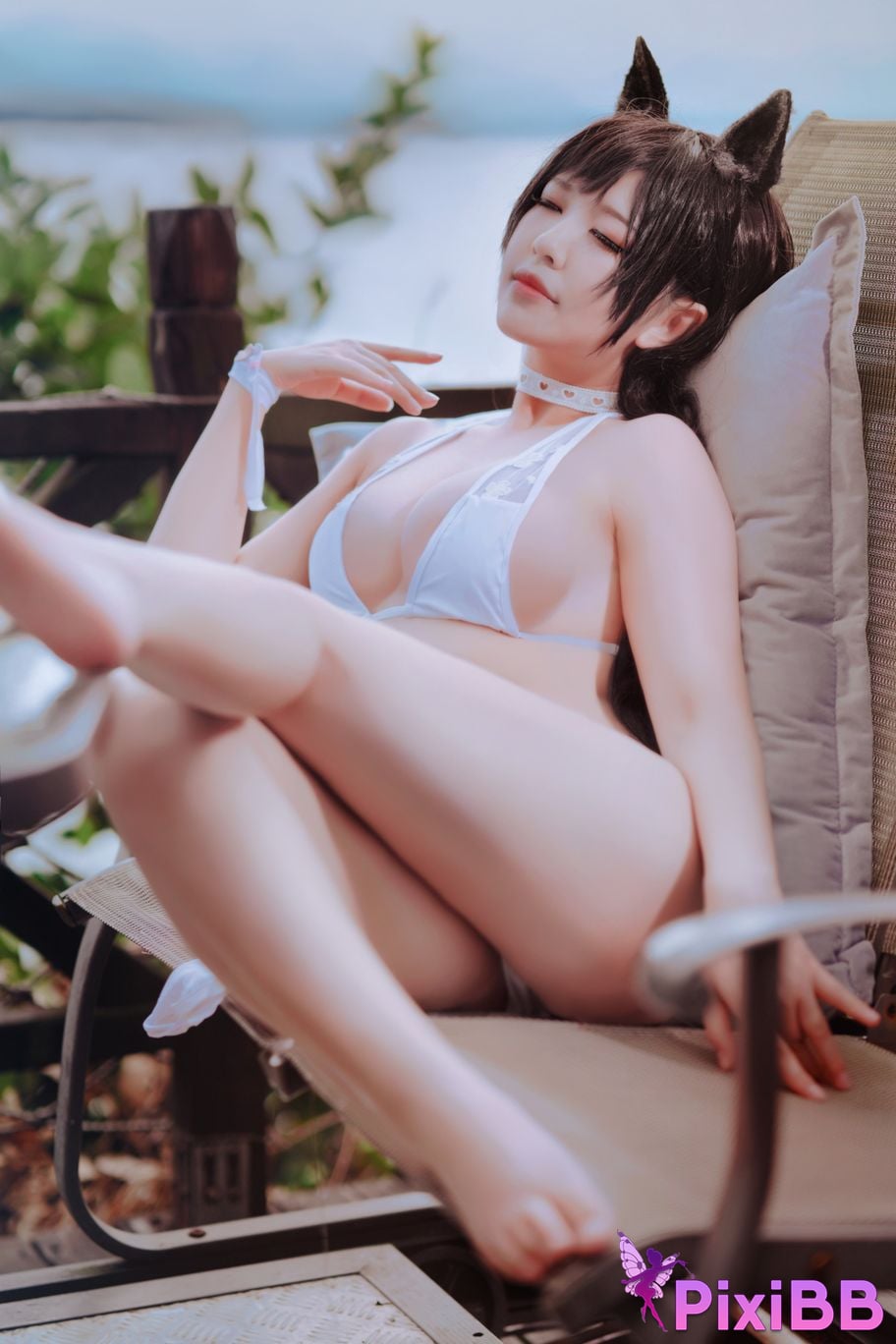 Cosplayer Half half son Atago Midsummer March PixiBB.COM 015