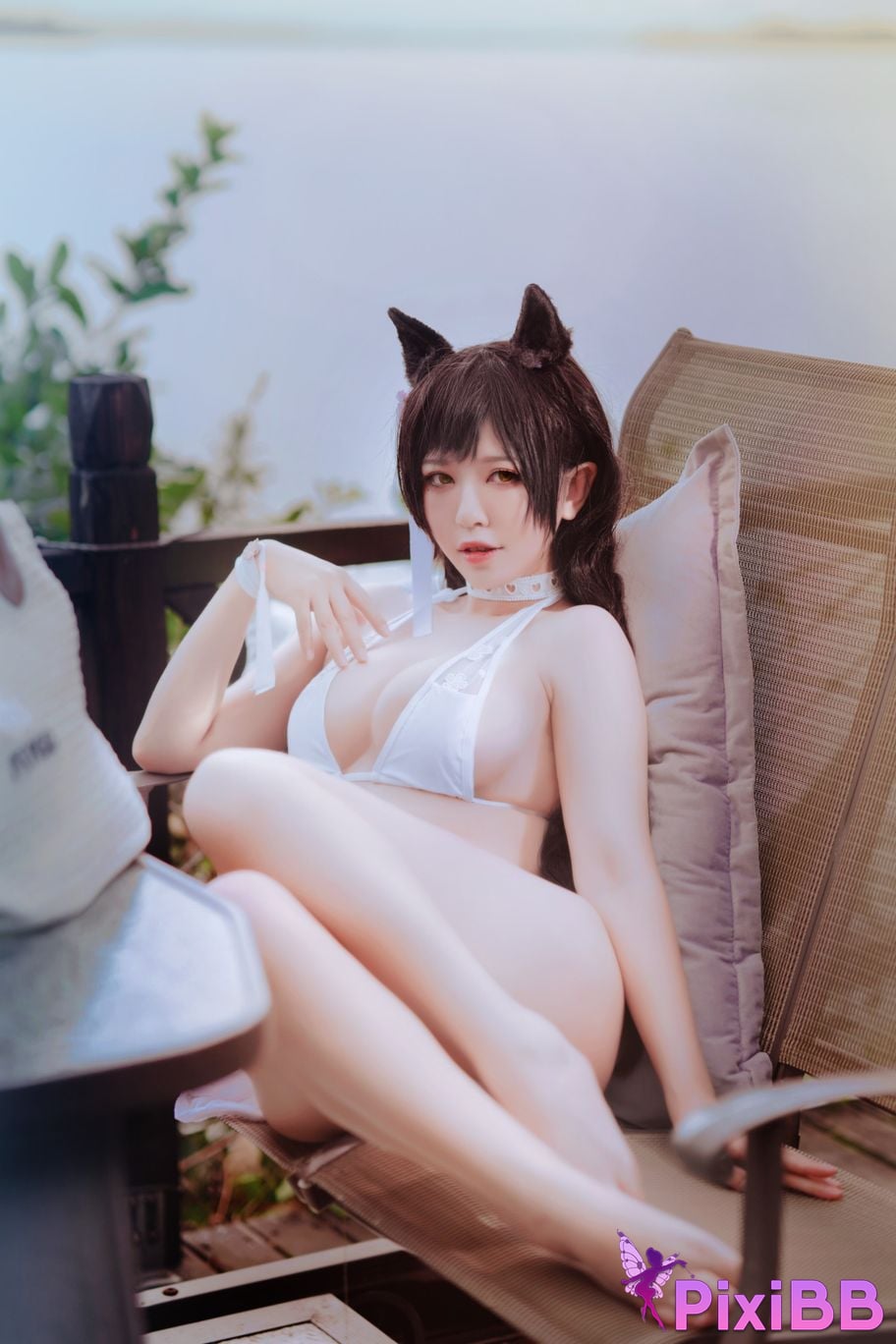 Cosplayer Half half son Atago Midsummer March PixiBB.COM 016