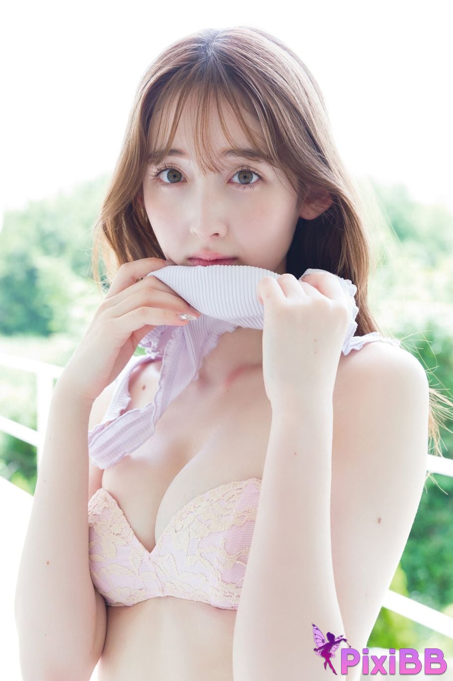 Japanese Idol Cecile Nana Cecil Weekly modern digital photo collection seaside gem PixiBB.COM 053