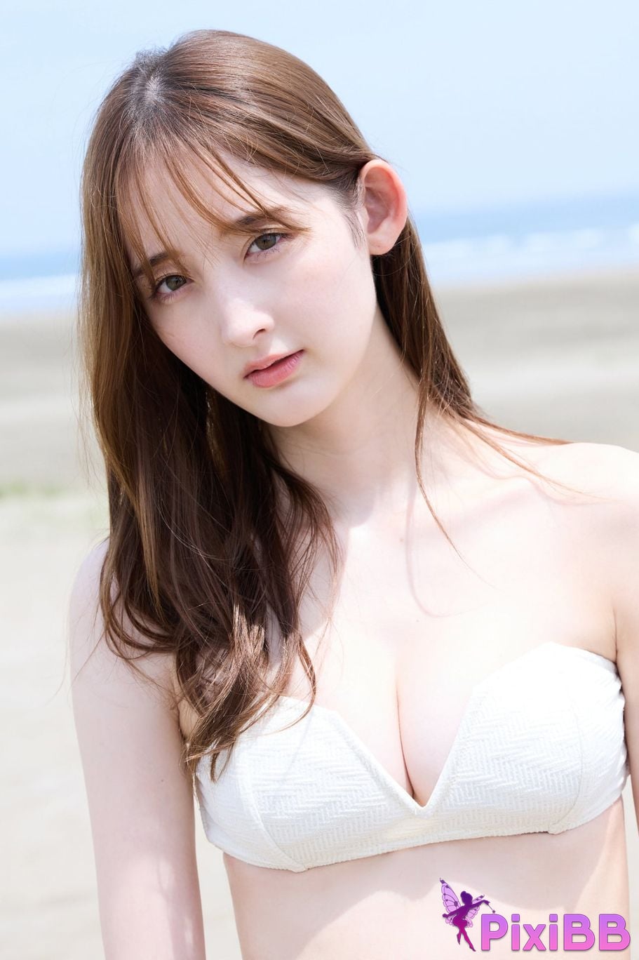 Japanese Idol Cecile Nana Cecil Weekly modern digital photo collection seaside gem PixiBB.COM 097