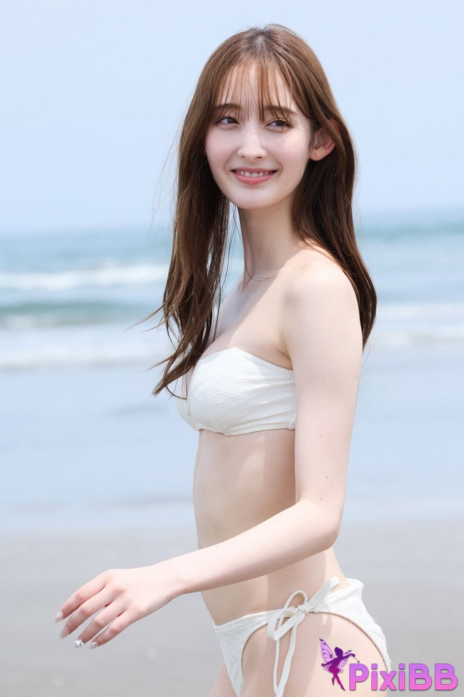 Japanese Idol Cecile Nana Cecil Weekly modern digital photo collection seaside gem PixiBB.COM 112