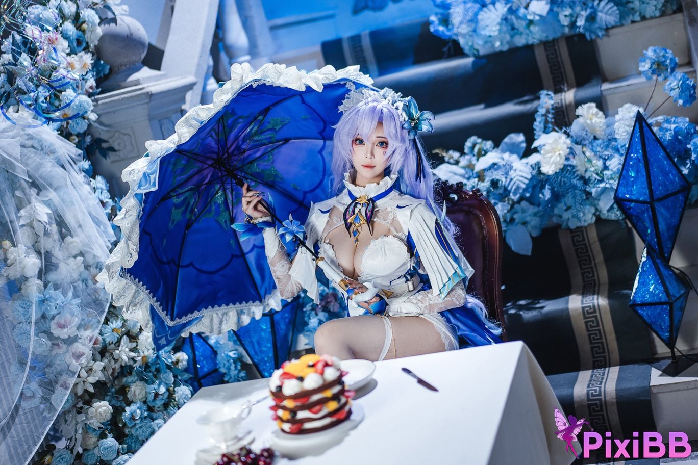 Cosplay Honey Cat Fur Mingchao Canterella PixiBB.COM 001