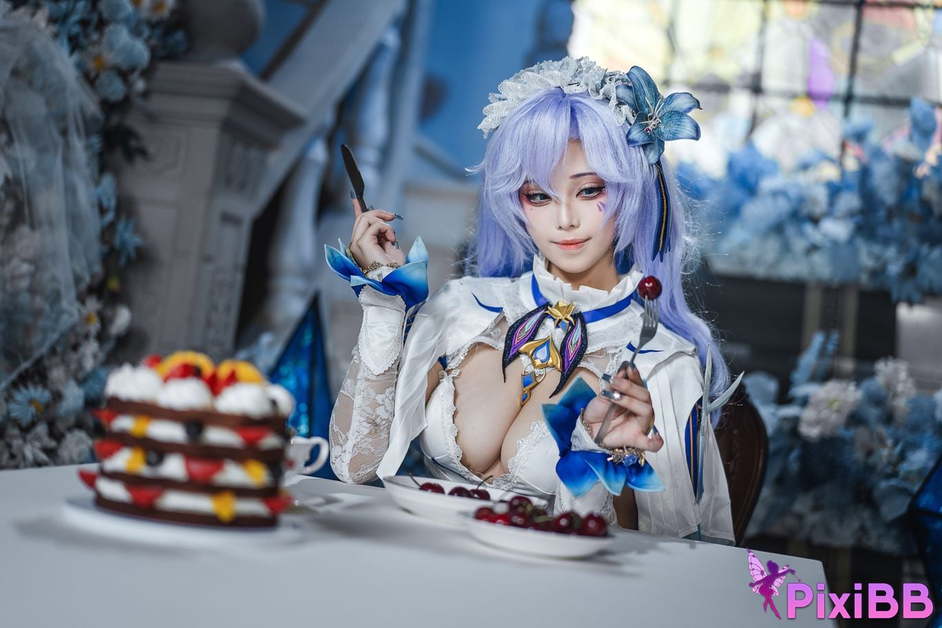 Cosplay Honey Cat Fur Mingchao Canterella PixiBB.COM 013