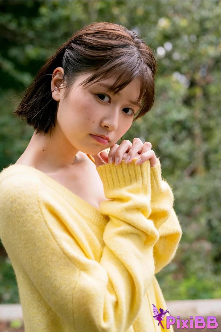 Japanese Idol Yuzuha Saeki FRIDAY Monthly Girl 047 Completely unpublished 100 cuts PixiBB.COM 004