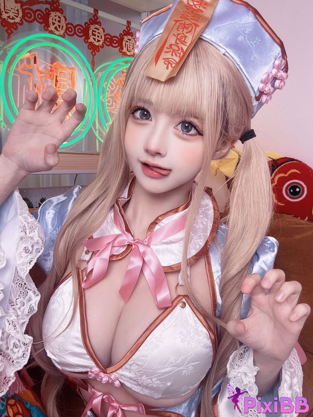 Cosplayer Chong Tian Lin Hua Rinka little zombie PixiBB.COM 016