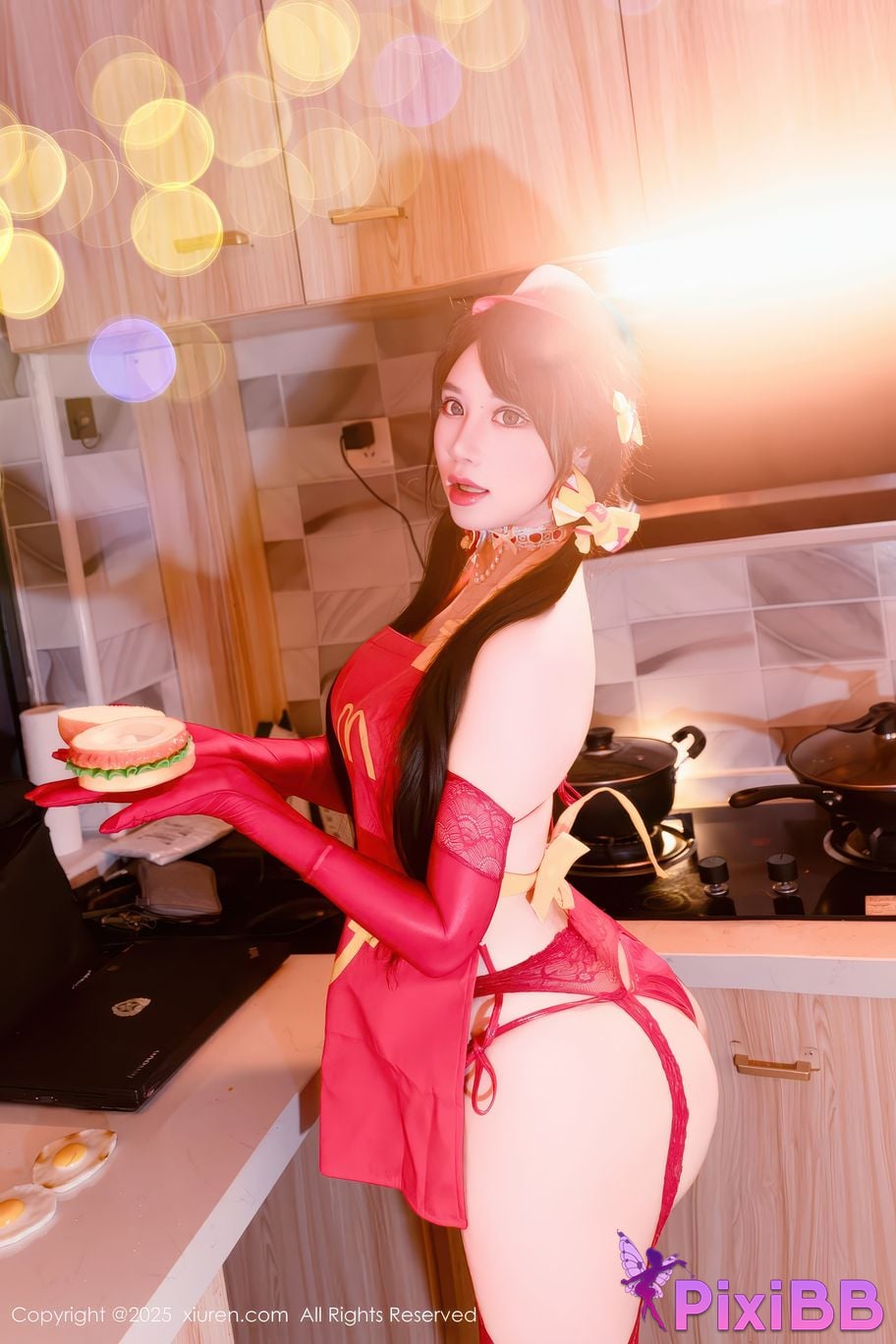 XIUREN No.11154 Xixi loves eating strawberries PixiBB.COM 006