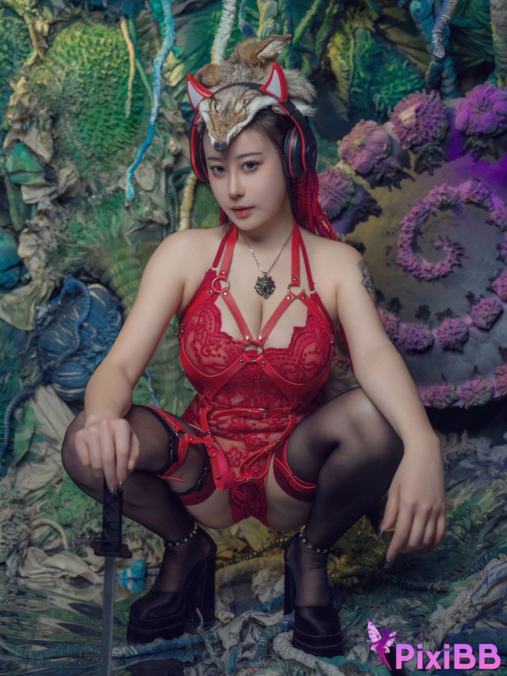 Cosplayer Nai tide chan nice Wolfhunter PixiBB.COM 010