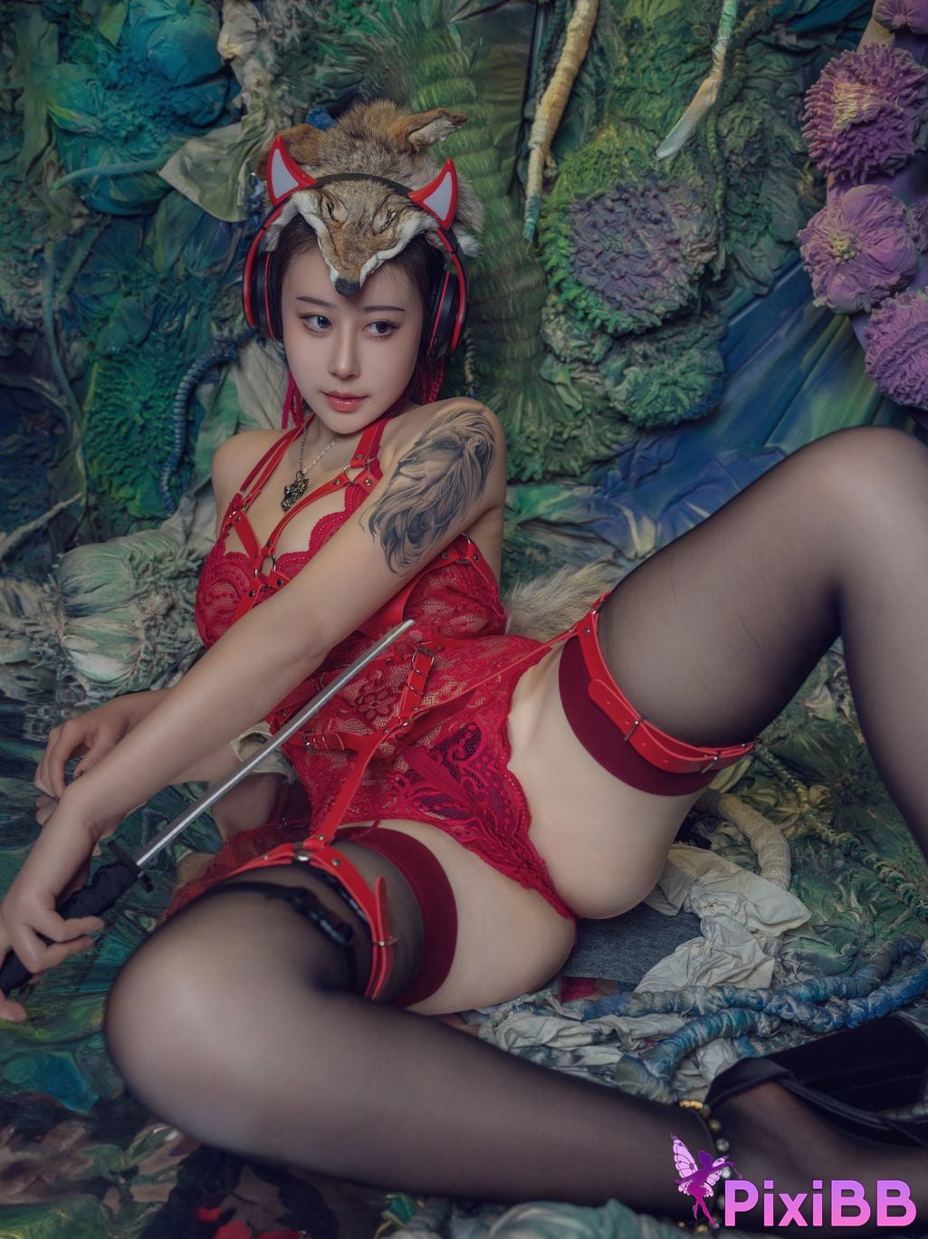 Cosplayer Nai tide chan nice Wolfhunter PixiBB.COM 032