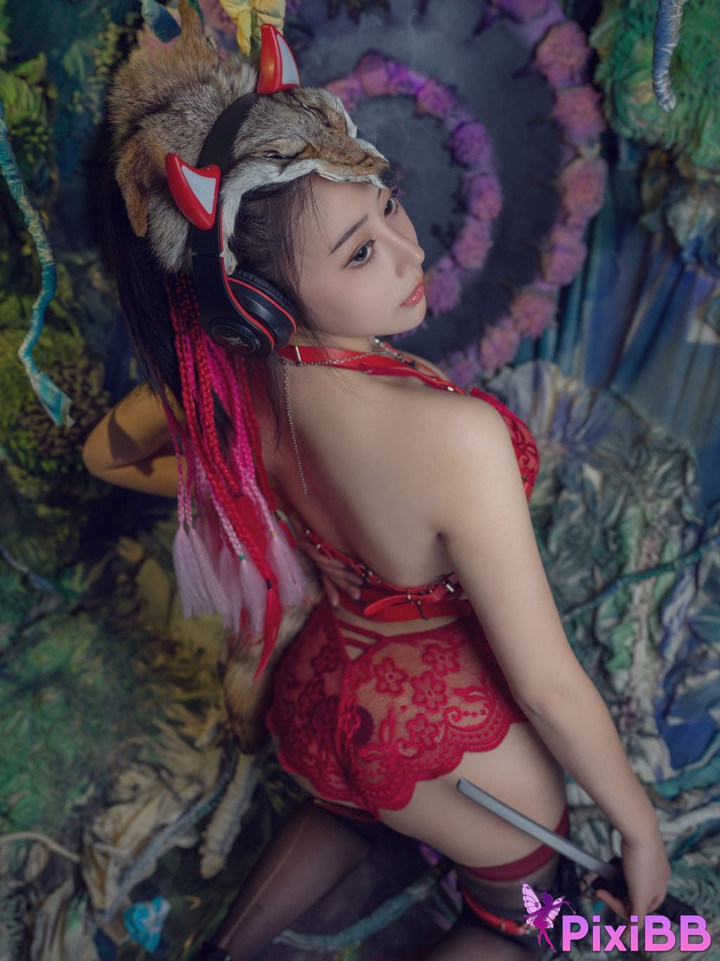 Cosplayer Nai tide chan nice Wolfhunter PixiBB.COM 044