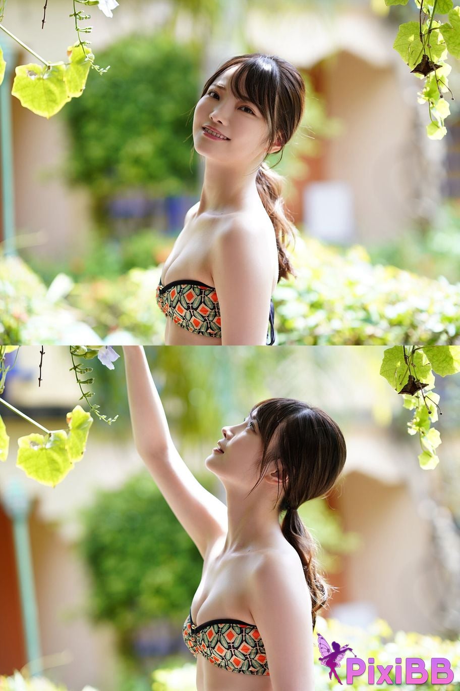 Japanese Idol Himeka Araya Manga Action Digital Photo Book Garden PixiBB.COM 028