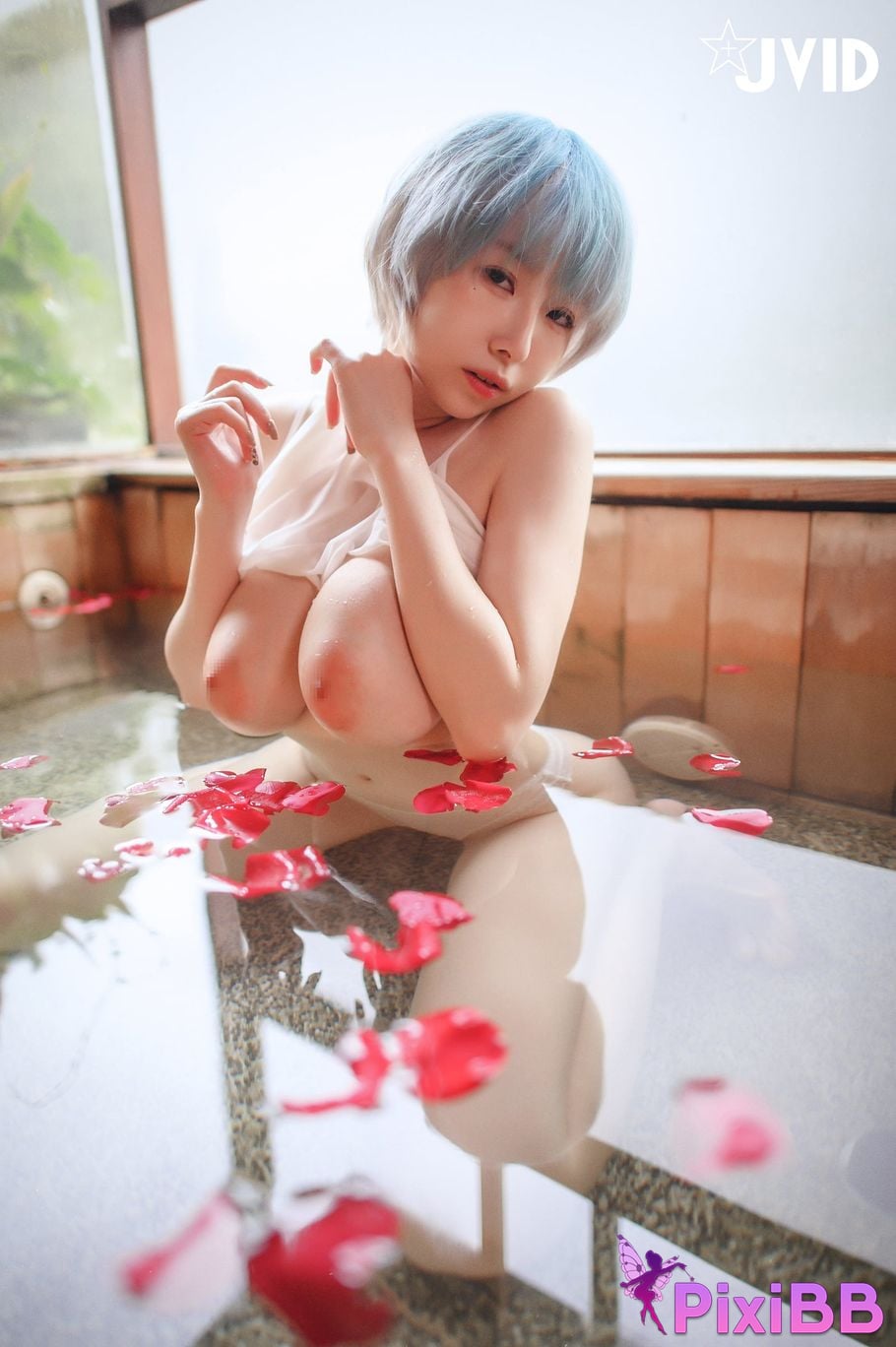 JVID Li Feier Super big breasted goddess Fei Er Wen Quan Xing Ai Zhi Lu Chi Du Po Biao Quan Luo Bo Ma Tou Fu Yi Wu PixiBB.COM 111